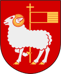 Region Gotland (kommun)s stadsvapen.